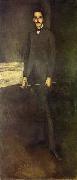 James Abbott Mcneill Whistler George W Vanderbilt oil on canvas